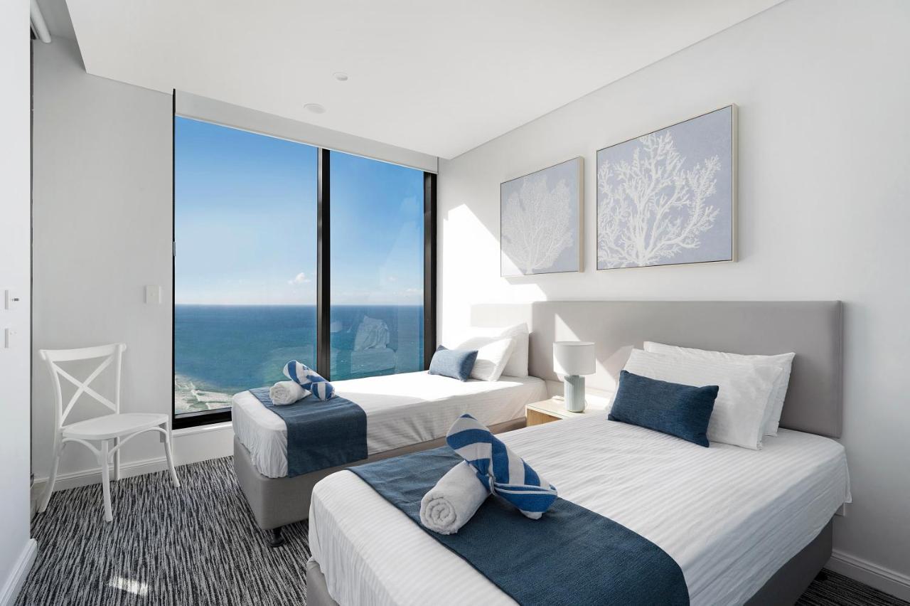 Sea View Beachfront Apartment In Surfers Gold Coast Esterno foto